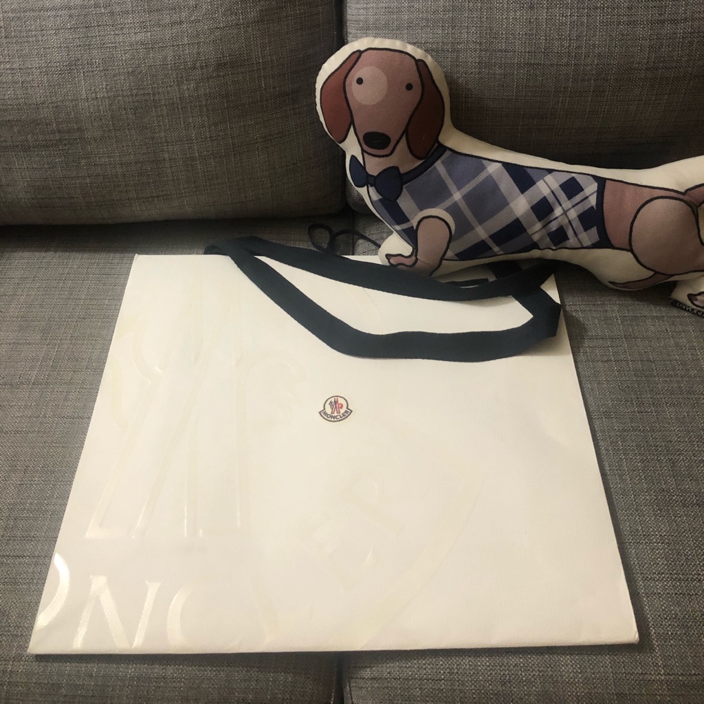Authentic Moncler Shopping Bag